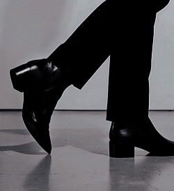 Pointed Black Shoes